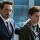 Tony Stark (Robert Downey Jr.) and Peter Parker (Tom Holland) in Spider-Man Homecoming. Image: Sony